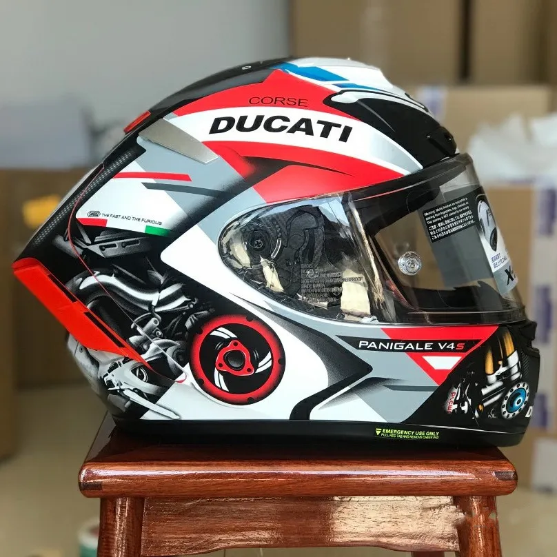 新品 SHOEI X-14 Ducati PANIGALE V4 M capacete integral para