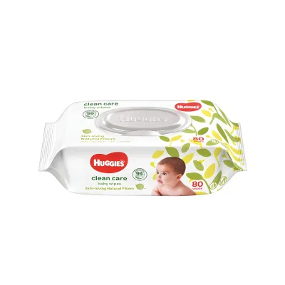 Huggies Baby Wipes 64s / 72s / 80s - Pure Clean / Clean Care / Nourishing Clean Coco & Shea