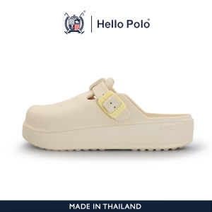 Hello Polo รองเท้าเปิดส้น กระชับเท้า รุ่น HP8036 เข้ากับทุกการแต่งกาย แฟชั่นผู้หญิง EVA สไตล์มินิมอล
