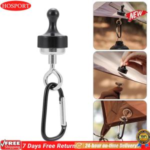 [HOSPORT Official Mall]Multifunction Magnetic Carabiner Aluminum Alloy Canopy Hanging Carabiner D Type Mini Portable EDC Climbing Tools Outdoor Survival Tools