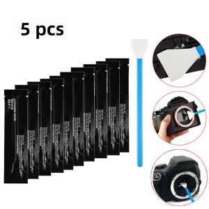 5Pcs Camera Cleaning Swab 16mm APS-C Dry Sensor Brush For DSLR SLR CMOS CCD