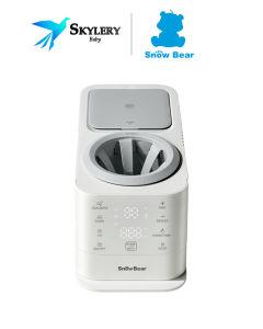 Snow Bear 2-In-1/ 5-in-1 Milk Shaker & Baby Bottle Warmer with 3 Pin Plug/Safety Mark
