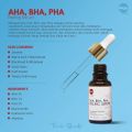 PIPIQIU Serum Gold Plus Vit C Hyaluronic Niacinamide AHA BHA PHA Peeling. 
