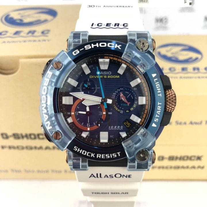 Casio G Shock X I.C.E.R.C. 30th Anniversary Love The Sea And The Earth 2021 Frogman GWF A1000K 7JR Lazada