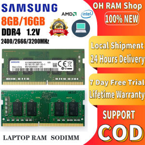 [Local Stock]Samsung DDR4 4GB/8GB/16GB Laptop RAM 2133MHZ 2400MHZ 2666MHZ SODIMM memory for notebooks