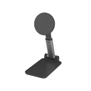 360 Degree Rotating Magnetic Phone Stand Adjustable & Foldable Phone Holder with Strong Magnetic Base Upgrades for Desk
