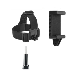 Adjustable Elastics Head Mount For Action Cameras With AntiSlip Secure For Outdoor Sports