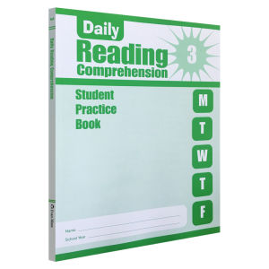 Evan-Moor Daily Reading Comprehension Grade 3 SE Daily Practice Series Exercise Book California Teaching Assistant