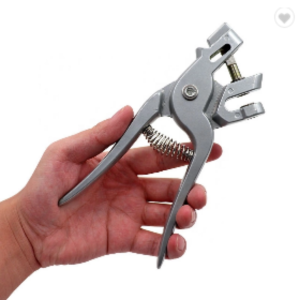 Stainless Steel Earhole Puncher for Pigs Ear Punch Ear Holer Plier Livestock  VIDDAVET Hole Ear Puncher