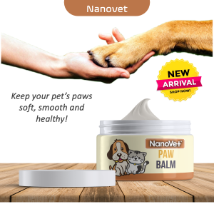 Nanovet Pet Paw Balm for Cat and Dog - 50 Gram