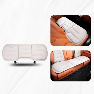 TEWUB Soft Car Leather Cushion Non-slip Universal Ventilated Four-season Cushion Durable Good Breathability Auto Seat Cushion Automobile