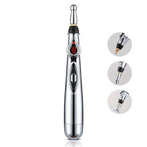 Suolaer Electronic Acupuncture Pen Electric Meridians Laser Therapy Heal Massage Pen Meridian Energy Pen Relief Pain Tools