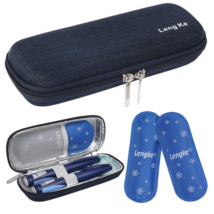 Insulin Cooler Bag Insulin Travel Pen Case with Travel Ice Packs