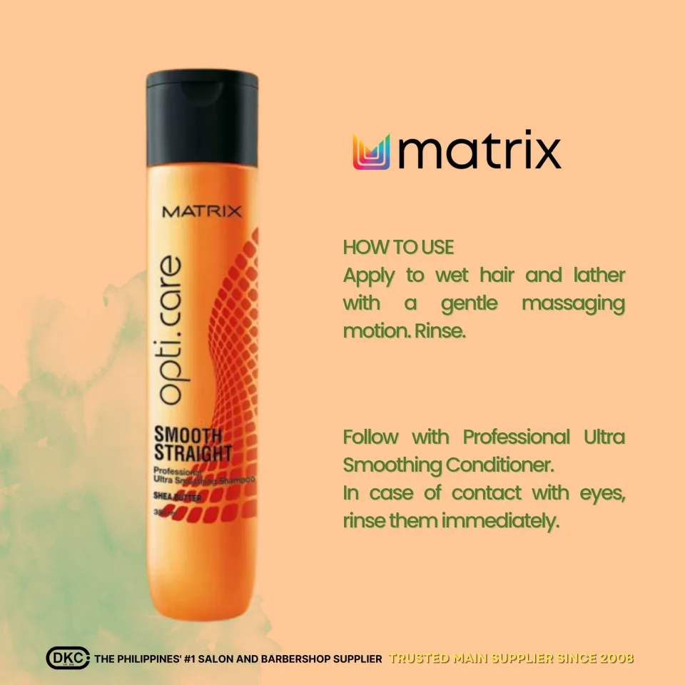 Matrix Opti. Care Ultra Smoothing Shampoo, Shea Butter