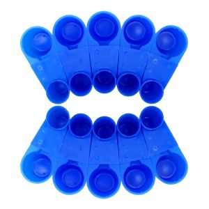 10pcs Blue Pet Bird Drinker Feeder Water Bottle Cup cat Chicken Pigeon Special drinking tool for poultry pets