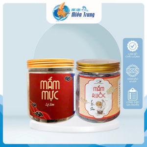 Combo Mắm Mực Và Mắm Ruốc Đệ Nhất Mắm Đặc Sản Lý Sơn - LASI Foods