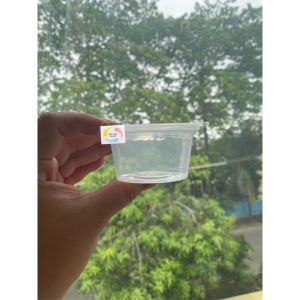 THINWALL SAOS SAMBAL KECIL 25 35 5080100125150175 ML MEREK DM TERMURAH ISI 50 PCS / SAUCE CUP/WADAH SAMBAL BERKUALITAS