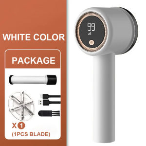 LCD Display Lint Remover Roller For Clothing Electric Pellet Fluff Sweater Fabric Shaver Fuzz Clothes Lint Removal Rechargeable