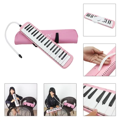 [ammoon]37 Piano Keys Melodica Pianica Musical Instrument with Carrying Bag for Students Beginners Kids