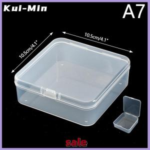 Kui-Min Hot Mới trong suốt nhựa lưu trữ hộp photocards thẻ nhỏ lưu trữ hộp bàn tổ chức hộp phân loại hộp văn phòng phẩm