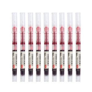 YESPERY 1/3/6/9/12Pcs Liquid Roller Ball Pen 0.5mm Large Capacity Blue/black/red Ink Gel Pen School Office Stationery Supplies
