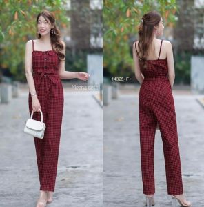 [FTMHN] Jumpsuit Amoka / Overall Wanita Dewasa / Jumpsuit Wanita / Baju Kodok Wanita Terbaru / Jumpsuit / Jumpsuit Kotak / Baju Kodok Korea Style / Jumpsuit Wanita Kekinian / HN02