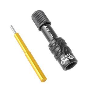 LOVWK Aluminum Alloy Road Bicycle Rust-Proof Bicycle Parts Bicycle Fork Fork Accessory Nozzle Conversion AV Extension Valve Adapter Fork Inflatable