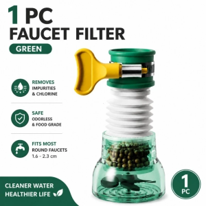 Faucet Filter Universal 360 Rotatable Retractable Adjustable Tap Extender For Bathroom Kitchen