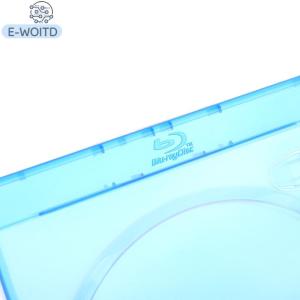 【E-WOITD】 กล่องใส่ซีดีเกมแบบแผ่นเดียว คู่ 3 4ชิ้น กล่องใส่แผ่น CD DVD หนา1ชิ้น