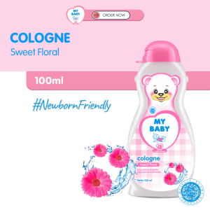 MY BABY Cologne - Parfum Minyak Wangi Bayi 100ml Aroma Harum Segar Tahan Lama