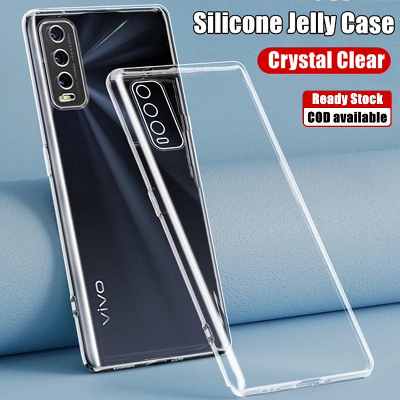 For Vivo Y20 2021 V2043 Slim Crystal Clear Soft Silicone