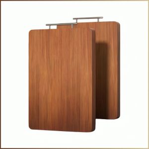 เขียงครัว ไม้เนื้อแข็ง ละเอียดอ่อนและเรียบเนียน เขียง ไม่แตกหรือขึ้นราง่าย ทนต่อการสับและสับ กันลื่น