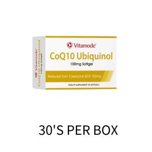 （Store Managers Recommendation）Vitamode CoQ10 Ubiquinol 100mg Softgel 30s Coenzyme Q10（spot goods）