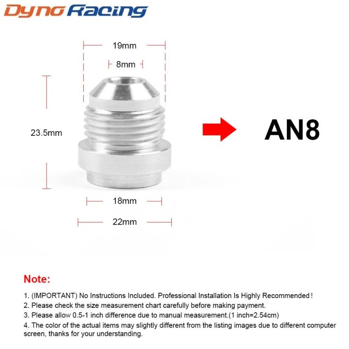 AN8 Aluminum Weld On Fittting Bung Nut Valve Cover Catch Can High ...