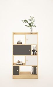 FREESHIP HCM - Kệ Sách Gỗ MDF Tatana KS005 – có thiết kế theo yêu cầu khách hàng