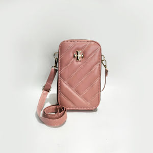 Tas selempang mini sling phone wanita kulit sintetis tas pesta remaja polos shoulder bag cewek