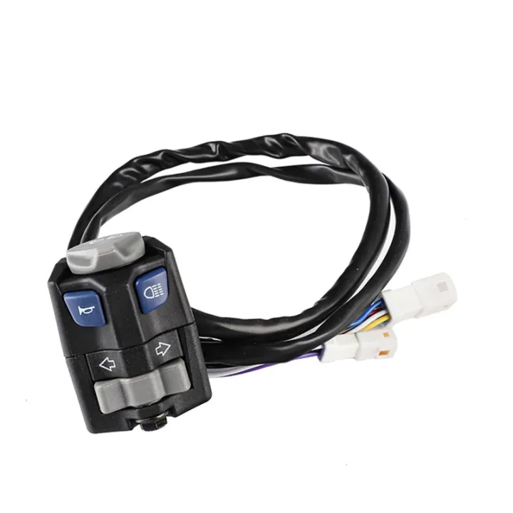 Curated visual reference: Fresh Look at Integrated Motorcycle Lighting Control Switches High Low Beam Turn
