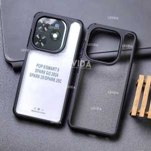 Softcase Clear Hybrid Shockproof Anti Fall Case Tecno Spark 20 Tecno Spark 20C Tecno Spark 30C