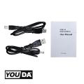 YOUDA DVD คอม USB 2.0 YD-DV370 ไม่ต้องติดตั้งไดรเวอร์ รองรับอ่านเขียน CD/DVD-RW Ultra Thin DVD Writer DVD Writer External ดีวีดีคอมพิวเตอร์ ดีวีดี พกพา ส่งข้อมูลเต็มสปีดด้วย USB 3.0 DVD ภายนอก External DVD-RW ไดรฟ์ภายนอก DVD-ROM. 