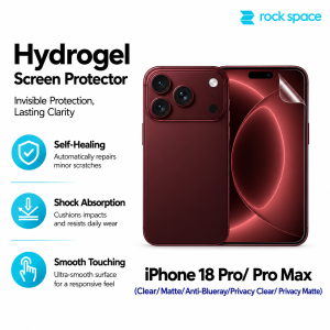 Rock Space Screen Protector for iPhone 18 Pro / 18 Pro Max Explosion-Proof Film