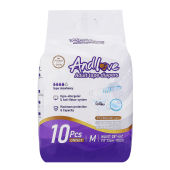 ซึมเร็วสุด: ผ้าอ้อมผู้ใหญ่ Andlove ใช้ได้ทั้งชายหญิง Pant ปลี่ยนหนัก 10 ปริมาณ/1 บรรทัด (M/L/XL)