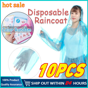 【Buy 5 Take 5】10PCS Card Raincoat Disposable Portable Raincoat Whole Body Rain Cover Raincoats Disposable Thickened Adult Size Raincoat Portable Thickened Waterproof Men and Women Raincoats Disposable Raincoat Travel Raincoat