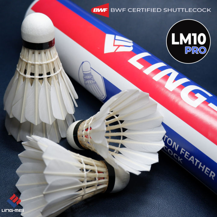 Ling Mei Badminton Shuttlecock Lm#10 Pro (bwf Certified) 