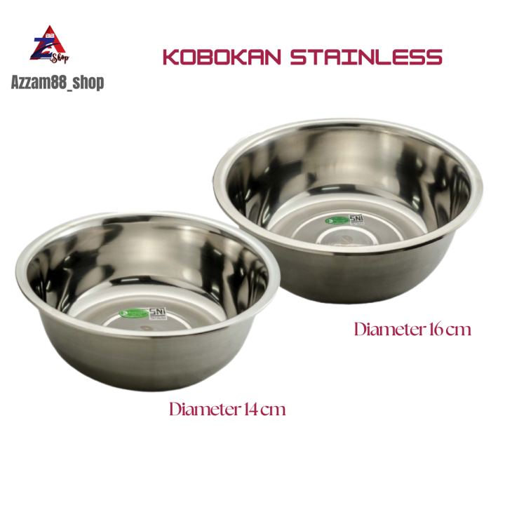 Mangkok Kobokan Cuci Tangan Stainless