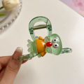 Aishg SpongeBob Squarepants Acetate kẹp tóc nữ dễ thương phong cách Đại học nhỏ phụ kiện tóc kẹp tóc Cá Mập tươi. 