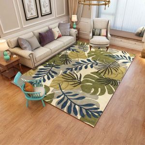 MMshop พรมปูพื้น หนานุ่มพรมแบบ3D พรมปูพื้นห้องนั่งเล่นลายสวยงานดีขนาด200*300cm พหรม3มิติ พรม3Dผืนใหญ่ carpet พหรมใหญ่ พรมห้องพระ