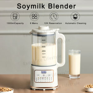 Soy Milk Maker 1500ML Wall Breaking Machine Soymilk Machine Soybean Milk Machine Wall Breaker Blender Juice Blender 破壁机 豆浆机