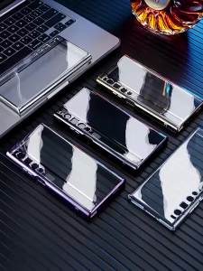 Applicable to Huawei Mate XS2 Phone Case Transparent TPU Electroplated Phantom Folding Screen Silicone Full Coverage Anti-drop Case