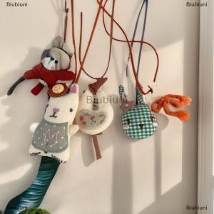 [COD] Biubiuni Dễ Thương Vải động vật búp bê Vòng Cổ Phụ Nữ Cô Gái Vòng cổ phim hoạt hình vịt Gấu Thỏ mặt dây vải treo trang trí quà tặng