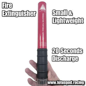 Small Lightweight Emergency 34cm X 5.2cm E20 20 Second Vehicle Car Kitchen Yacht Ship Fire Extinguisher Super Small & Lightweight At 390g